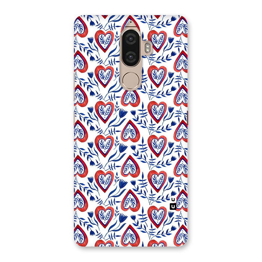 Wrapping Hearts Pattern Back Case for Lenovo K8 Note