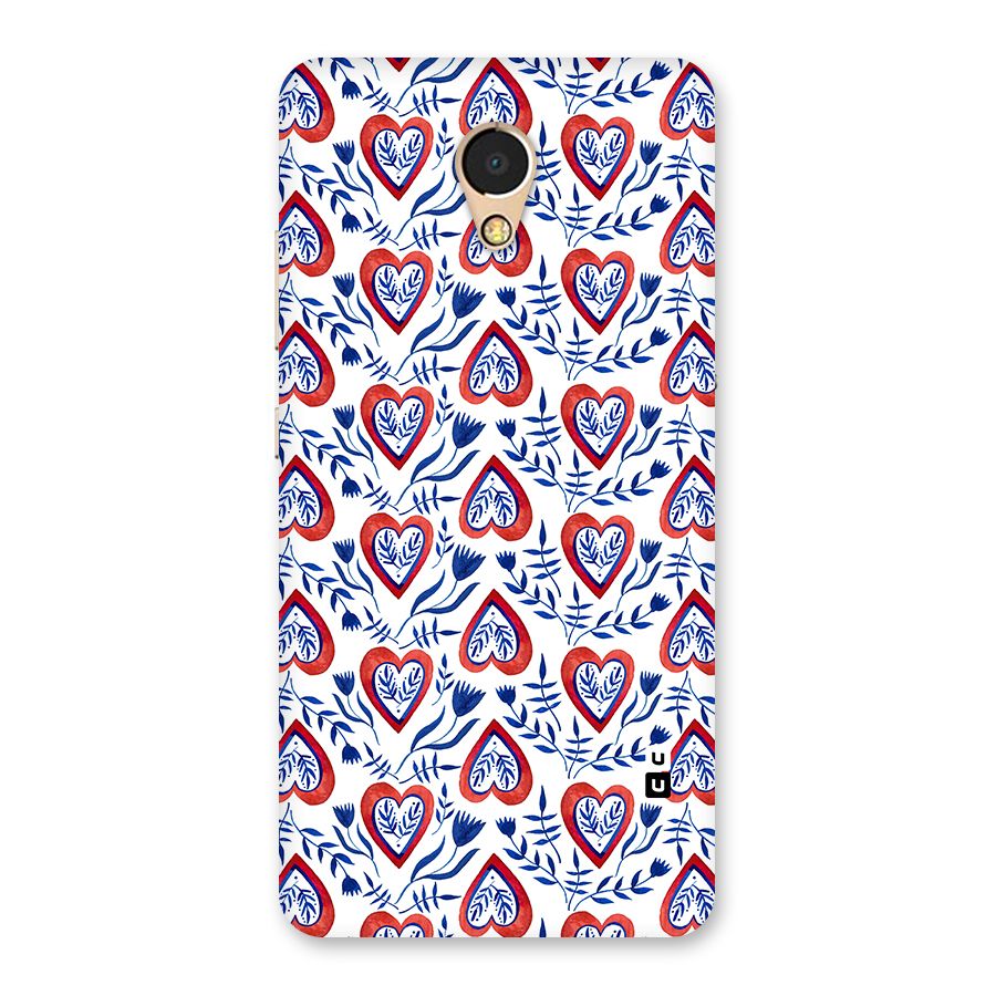 Wrapping Hearts Pattern Back Case for Lenovo P2
