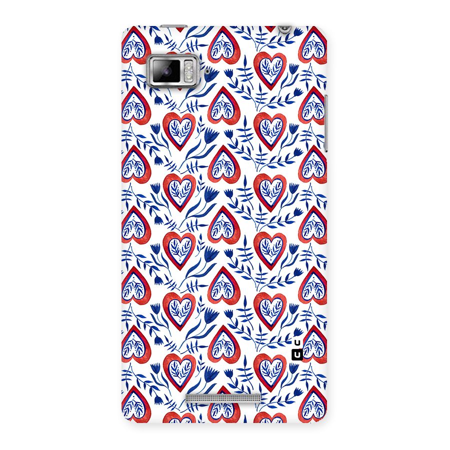 Wrapping Hearts Pattern Back Case for Lenovo Vibe Z K910