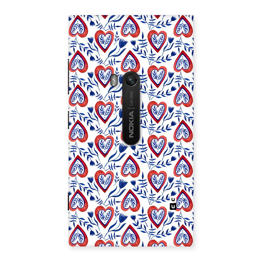 Wrapping Hearts Pattern Back Case for Lumia 920