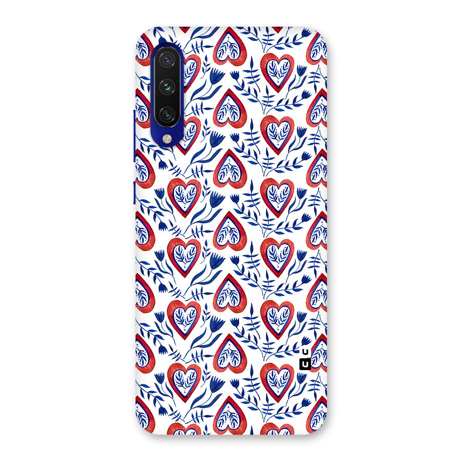 Wrapping Hearts Pattern Back Case for Mi A3