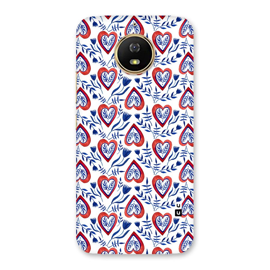 Wrapping Hearts Pattern Back Case for Moto G5s