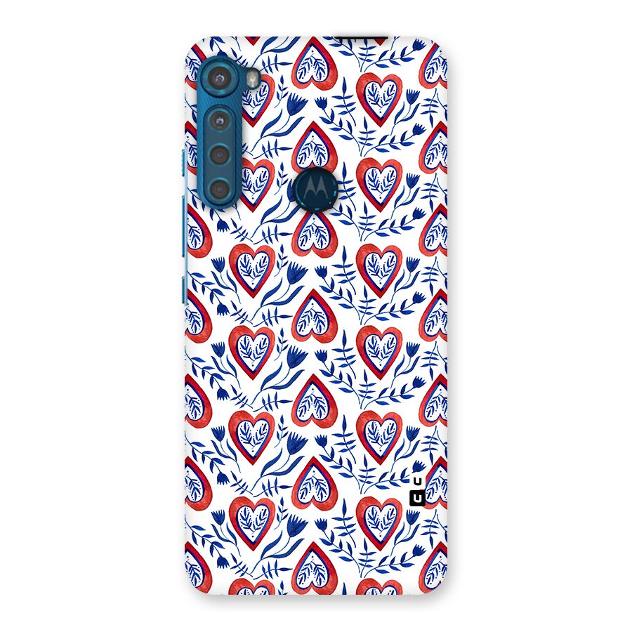 Wrapping Hearts Pattern Back Case for Motorola One Fusion Plus