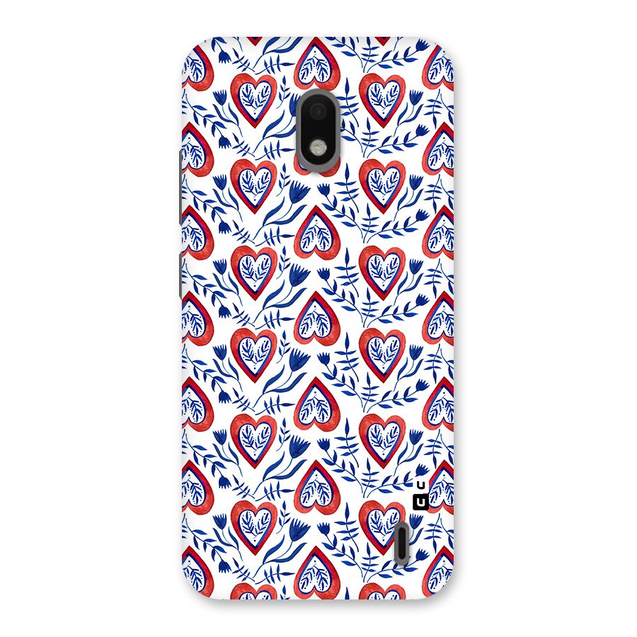 Wrapping Hearts Pattern Back Case for Nokia 2.2