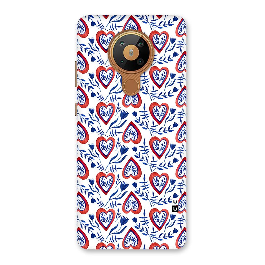 Wrapping Hearts Pattern Back Case for Nokia 5.3