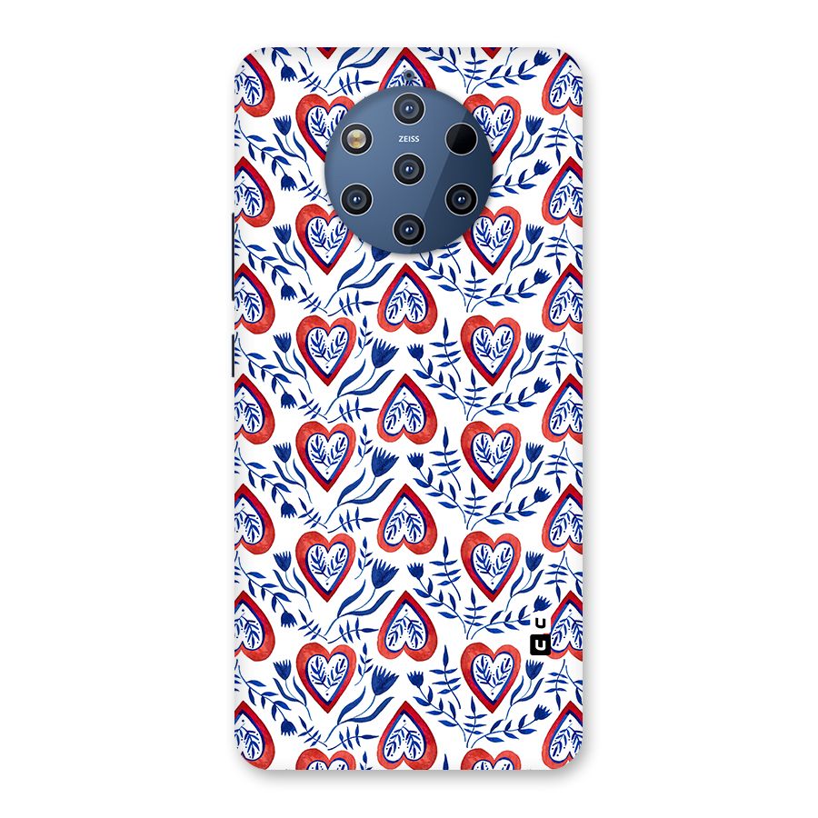 Wrapping Hearts Pattern Back Case for Nokia 9 PureView