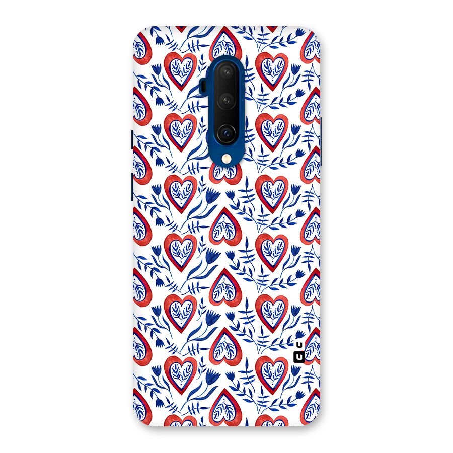 Wrapping Hearts Pattern Back Case for OnePlus 7T Pro