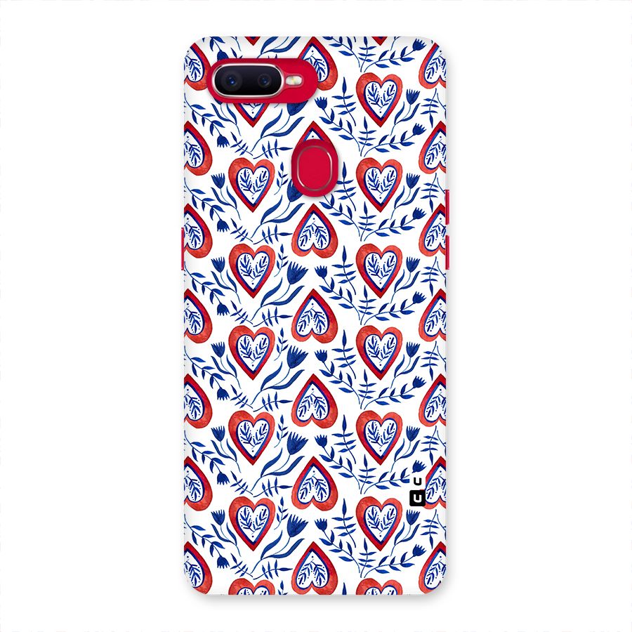 Wrapping Hearts Pattern Back Case for Oppo F9 Pro