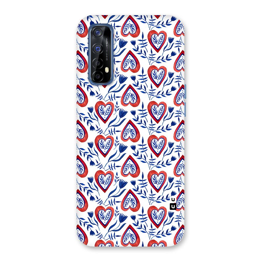 Wrapping Hearts Pattern Back Case for Realme 7