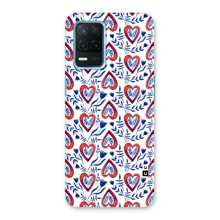 Wrapping Hearts Pattern Back Case for Realme Narzo 30 5G