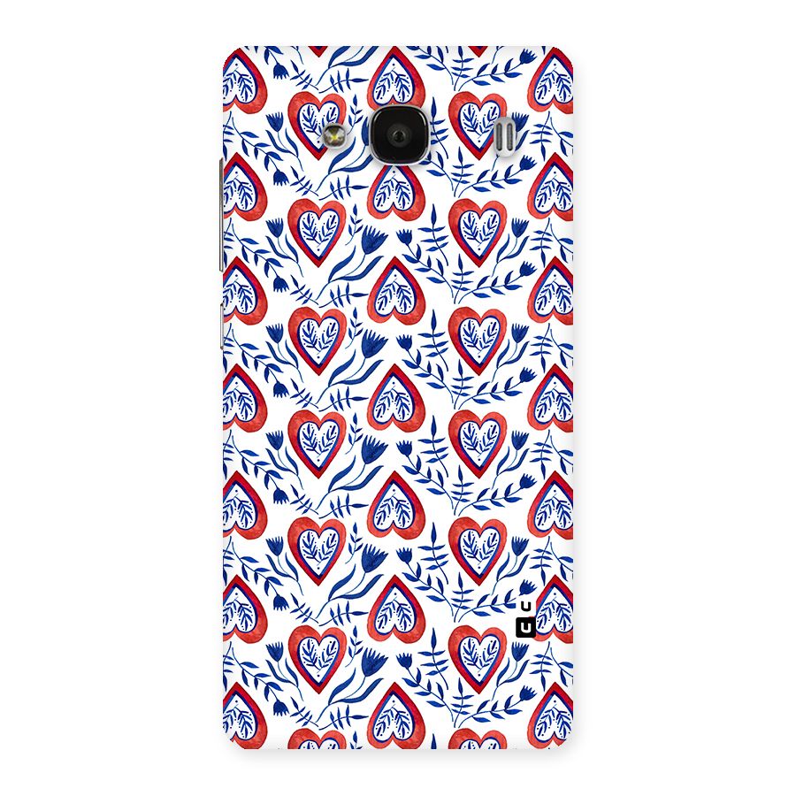 Wrapping Hearts Pattern Back Case for Redmi 2s