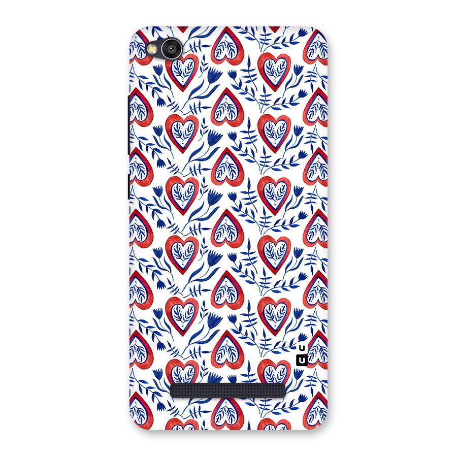 Wrapping Hearts Pattern Back Case for Redmi 4A