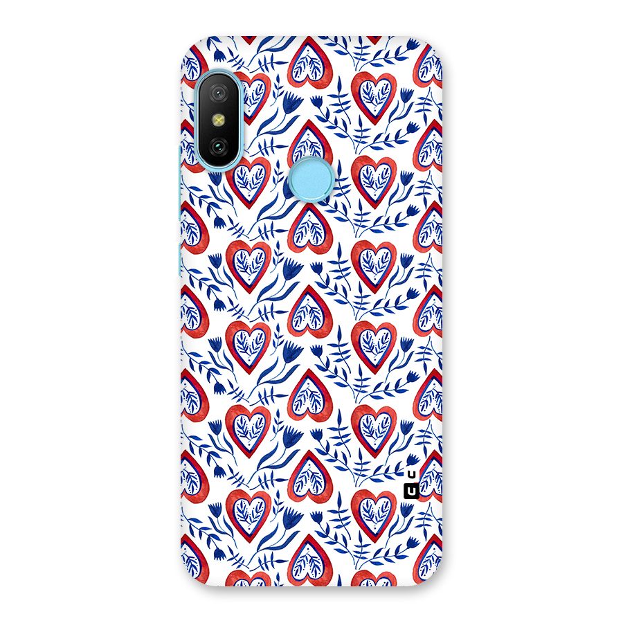 Wrapping Hearts Pattern Back Case for Redmi 6 Pro
