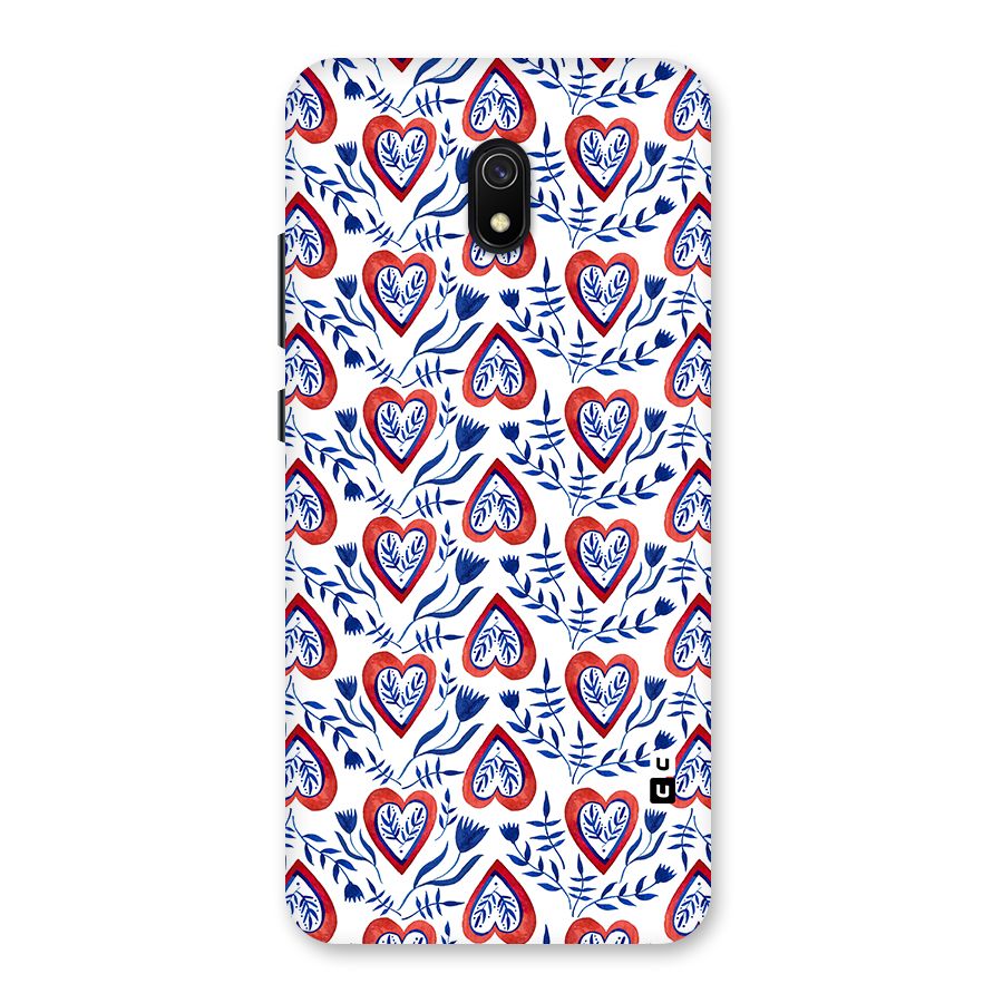 Wrapping Hearts Pattern Back Case for Redmi 8A