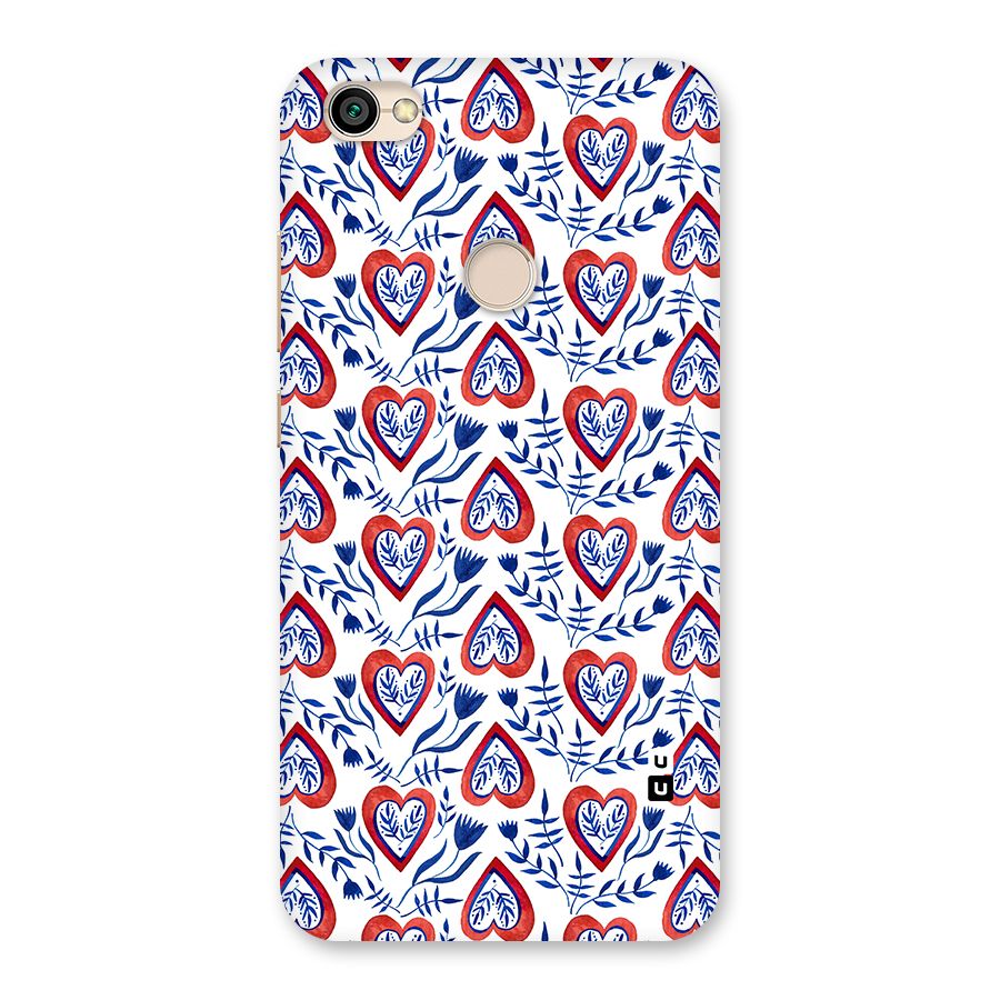 Wrapping Hearts Pattern Back Case for Redmi Y1 2017