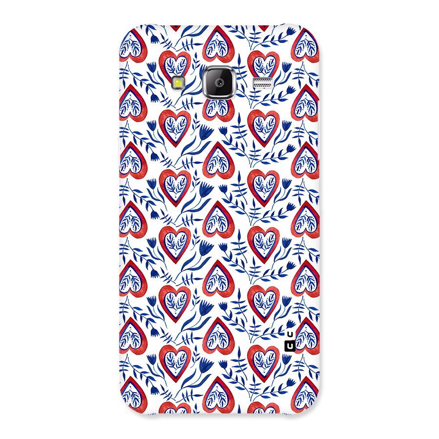 Wrapping Hearts Pattern Back Case for Samsung Galaxy J2 Prime