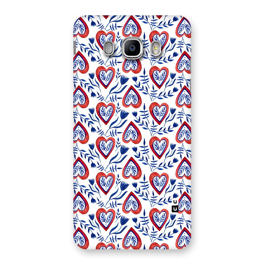 Wrapping Hearts Pattern Back Case for Samsung Galaxy J5 2016