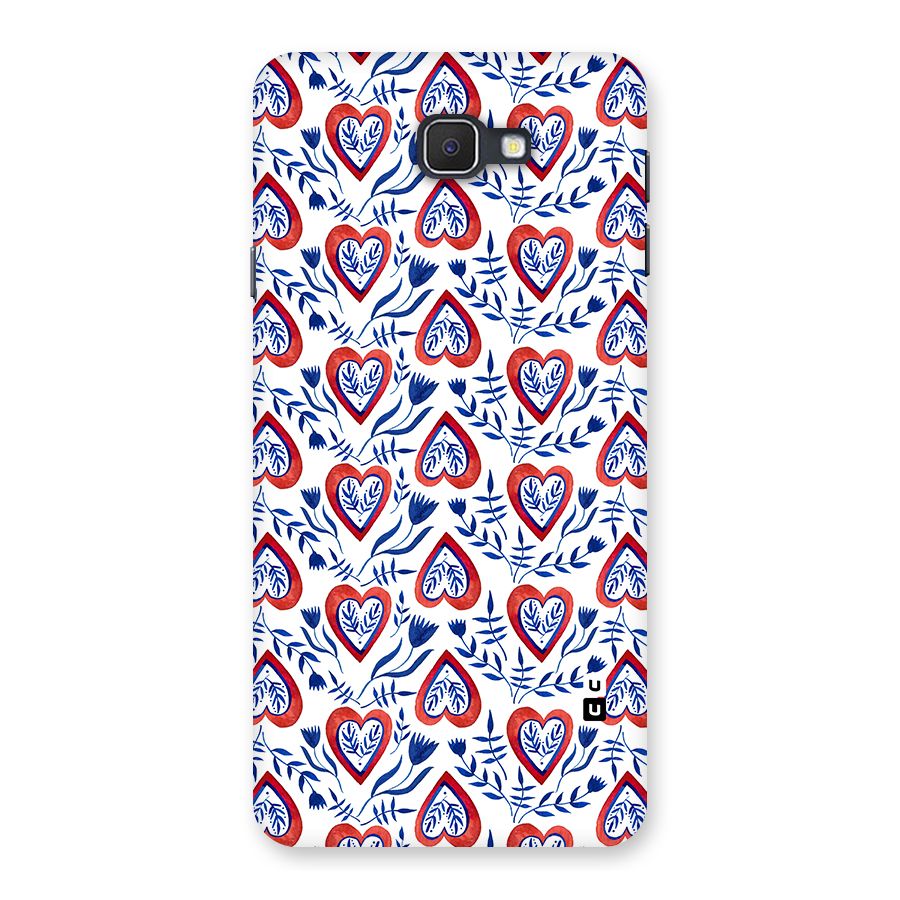 Wrapping Hearts Pattern Back Case for Samsung Galaxy J7 Prime