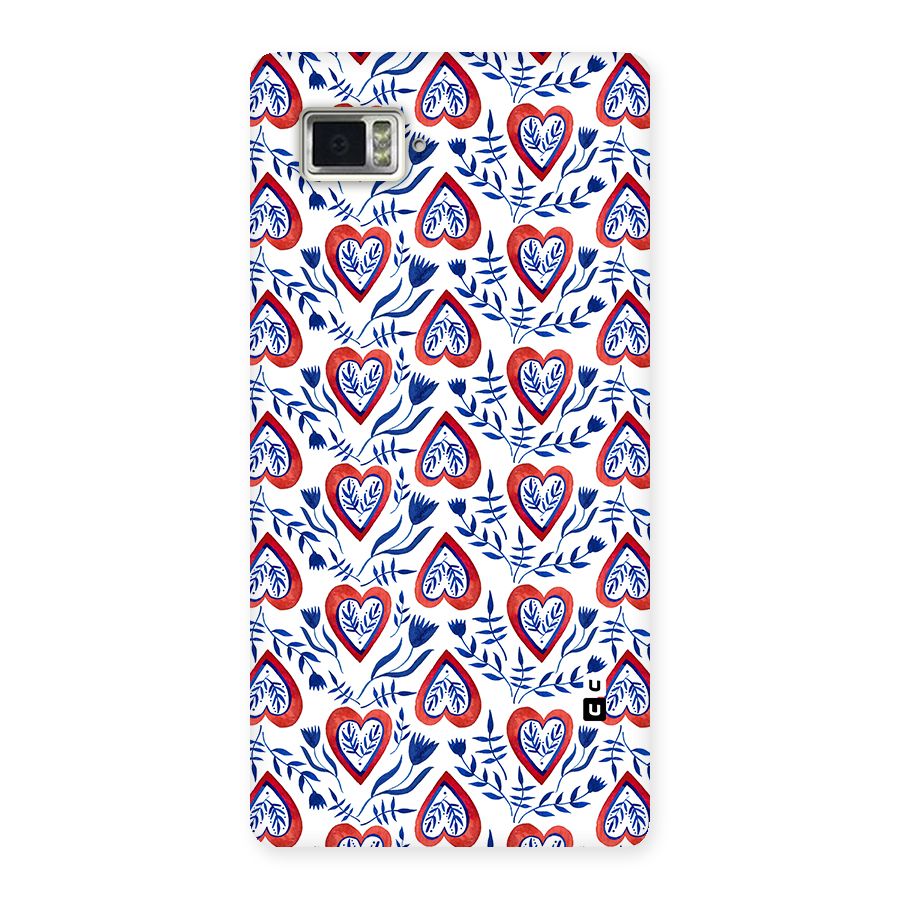 Wrapping Hearts Pattern Back Case for Vibe Z2 Pro K920