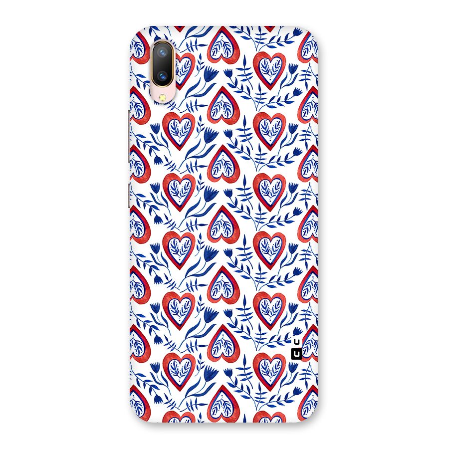 Wrapping Hearts Pattern Back Case for Vivo V11 Pro
