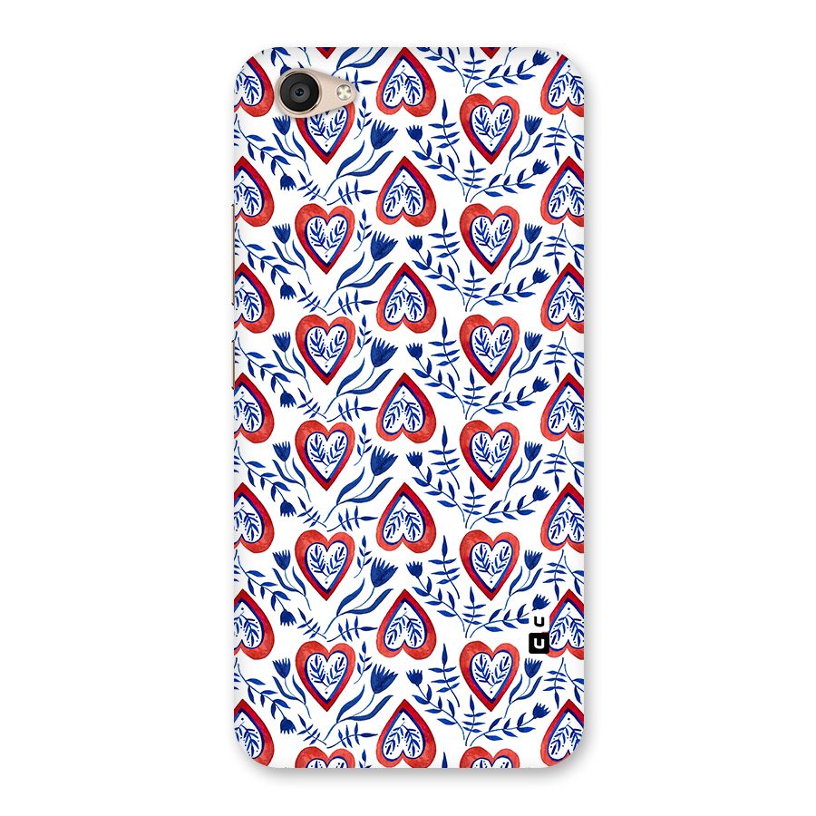 Wrapping Hearts Pattern Back Case for Vivo V5 Plus