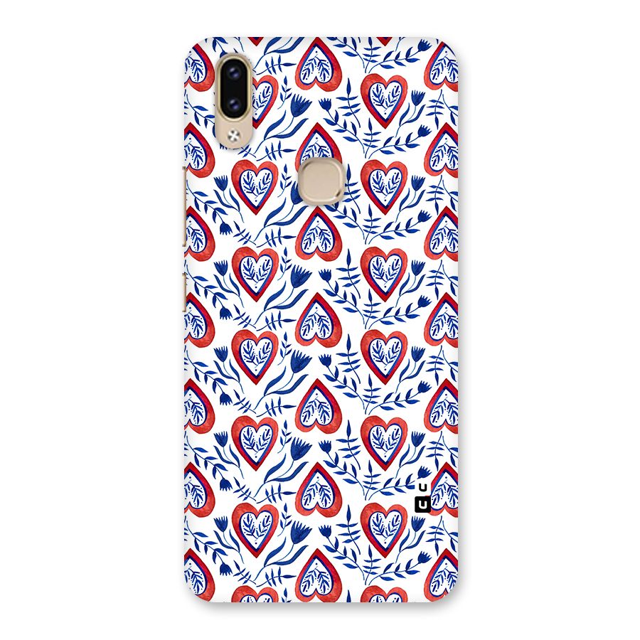 Wrapping Hearts Pattern Back Case for Vivo V9 Youth