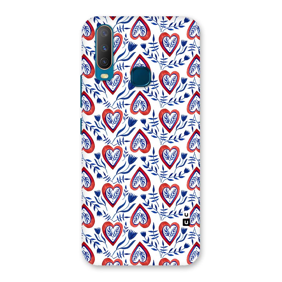 Wrapping Hearts Pattern Back Case for Vivo Y11