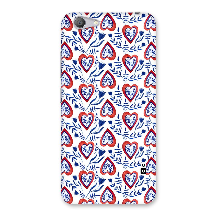 Wrapping Hearts Pattern Back Case for Vivo Y53
