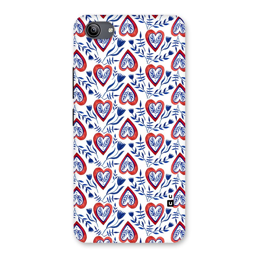 Wrapping Hearts Pattern Back Case for Vivo Y81i