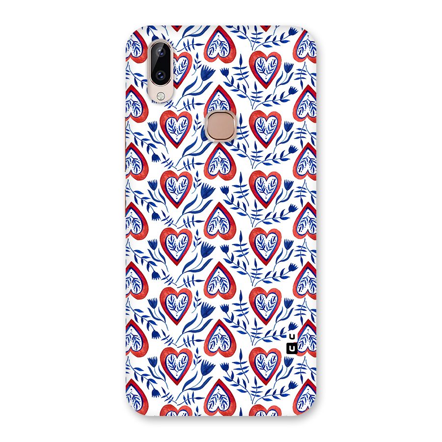 Wrapping Hearts Pattern Back Case for Vivo Y83 Pro
