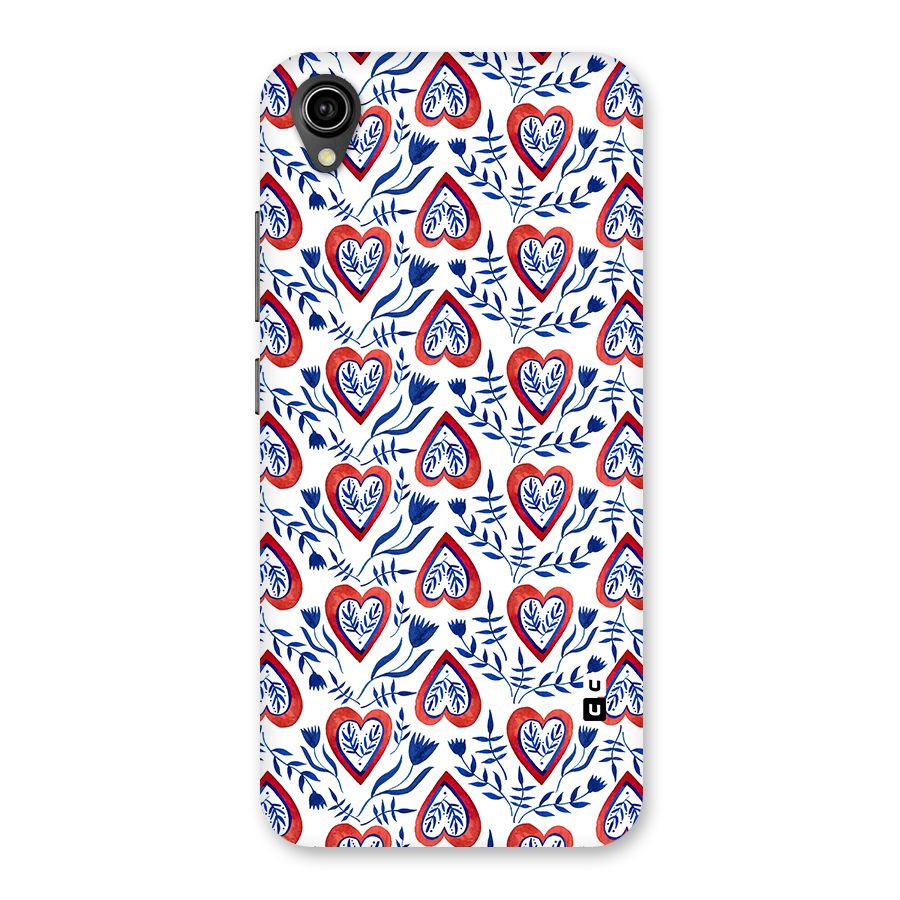 Wrapping Hearts Pattern Back Case for Vivo Y90