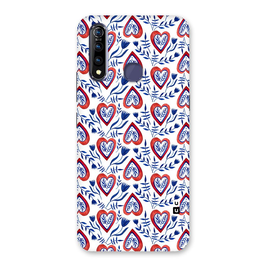 Wrapping Hearts Pattern Back Case for Vivo Z1 Pro