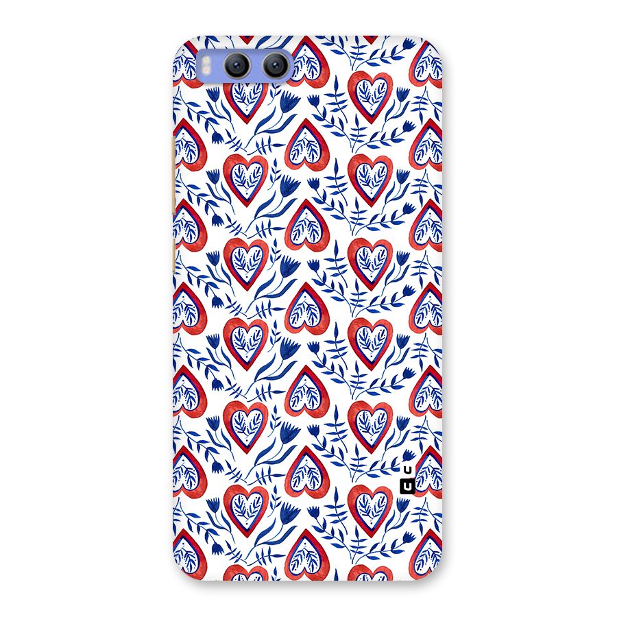 Wrapping Hearts Pattern Back Case for Xiaomi Mi 6