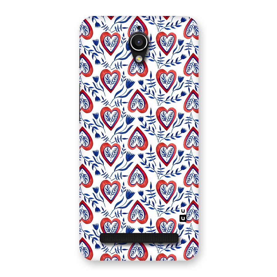 Wrapping Hearts Pattern Back Case for Zenfone Go