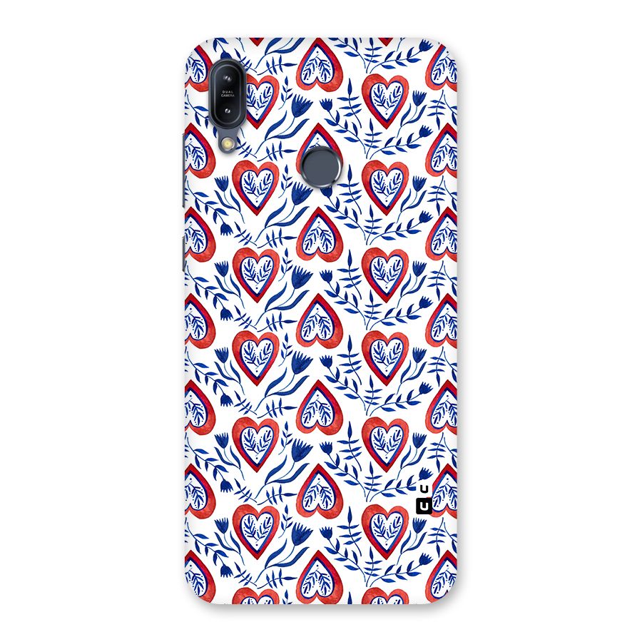 Wrapping Hearts Pattern Back Case for Zenfone Max M2