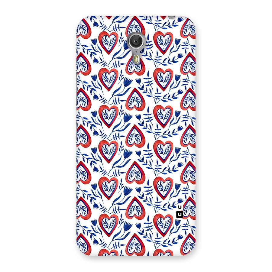 Wrapping Hearts Pattern Back Case for Zuk Z1