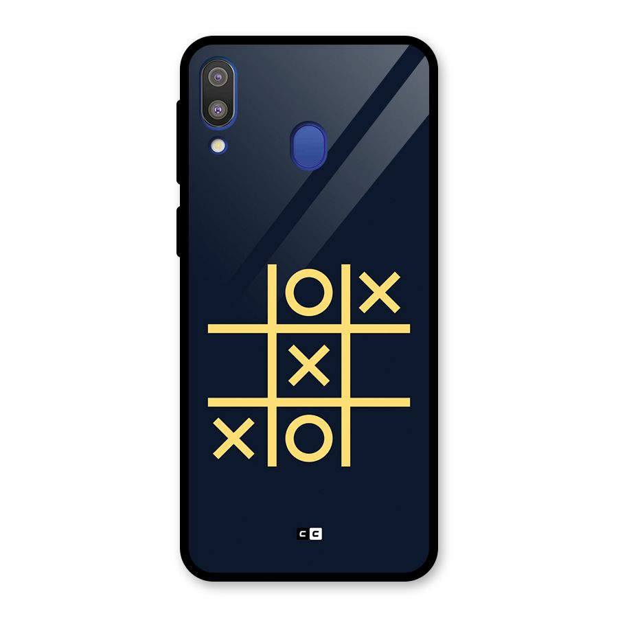 XOXO Winner Glass Back Case for Galaxy M20