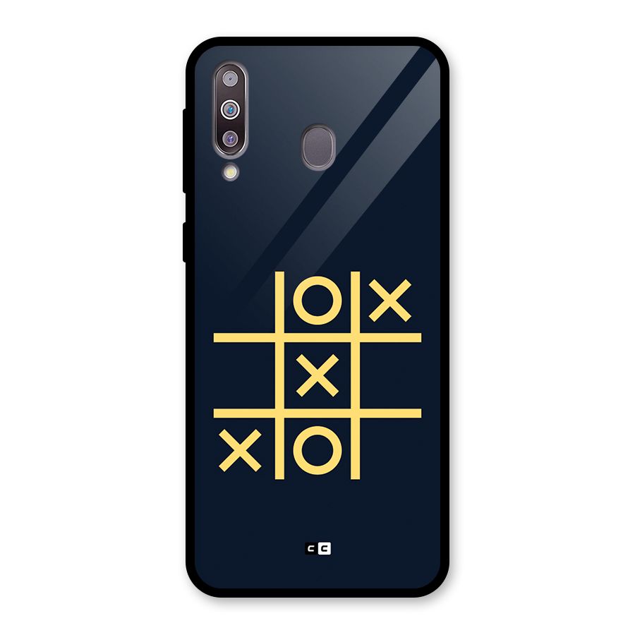 XOXO Winner Glass Back Case for Galaxy M30