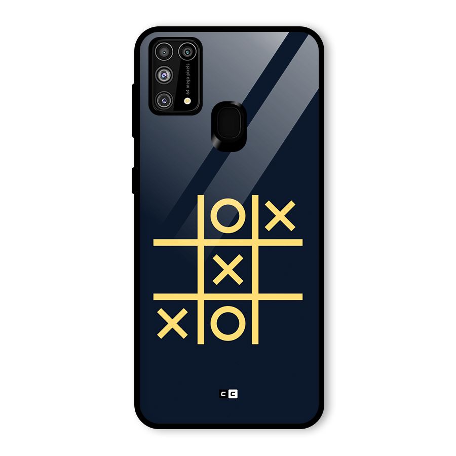 XOXO Winner Glass Back Case for Galaxy M31