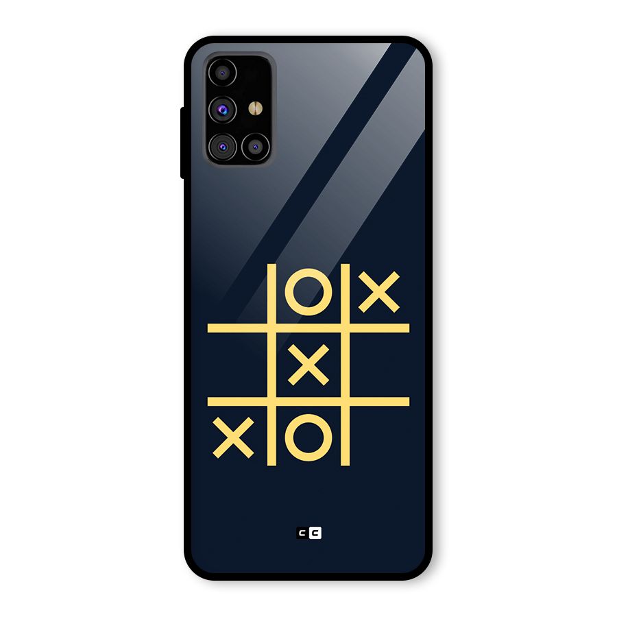 XOXO Winner Glass Back Case for Galaxy M31s