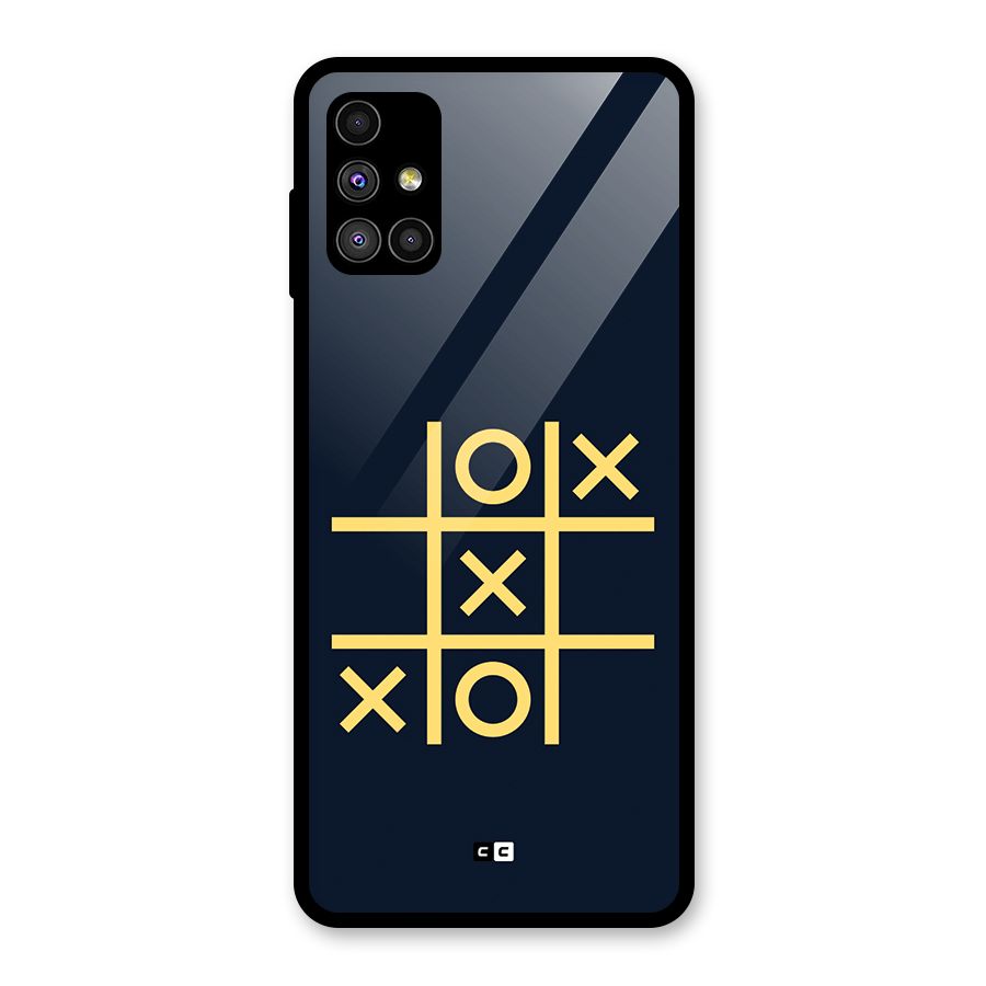XOXO Winner Glass Back Case for Galaxy M51