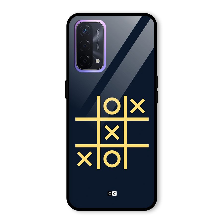 XOXO Winner Glass Back Case for Oppo A74 5G