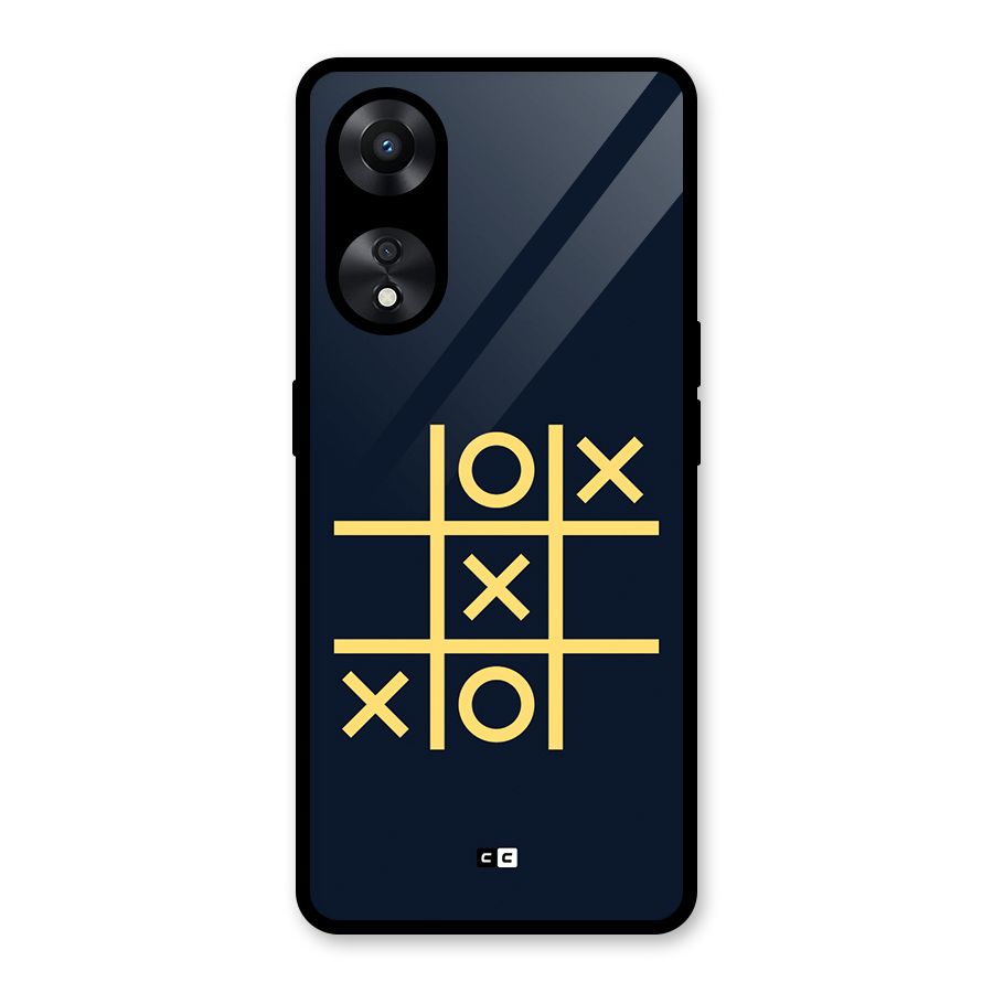 XOXO Winner Glass Back Case for Oppo A78