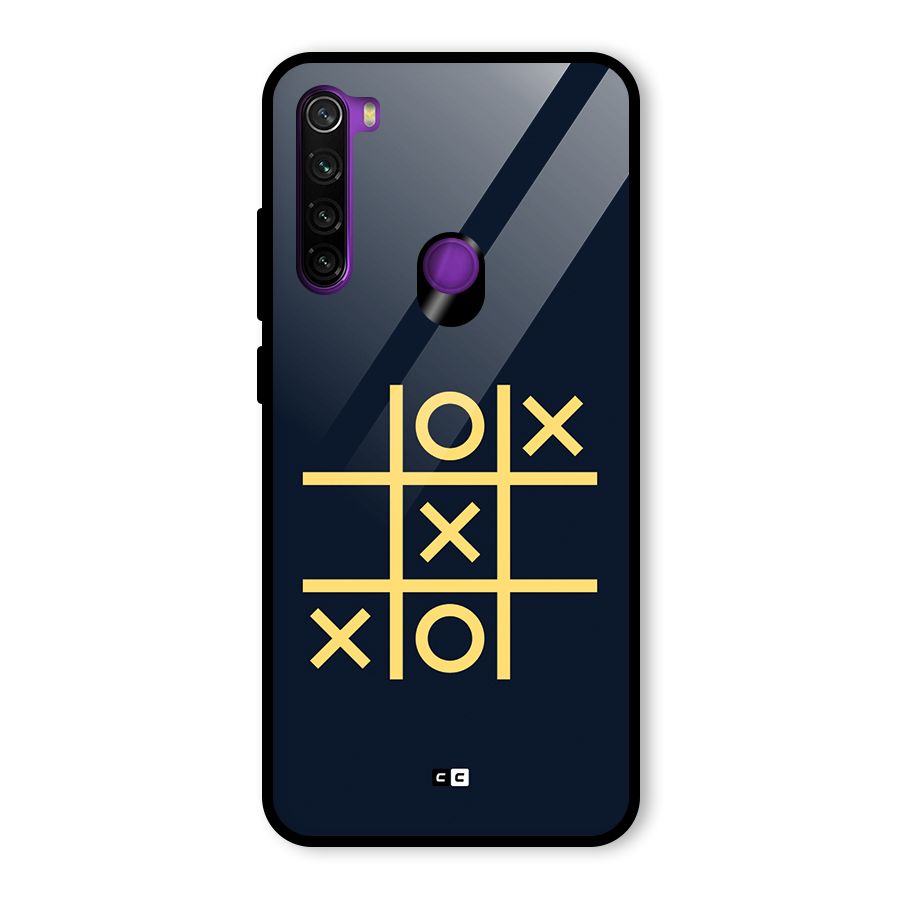 XOXO Winner Glass Back Case for Redmi Note 8