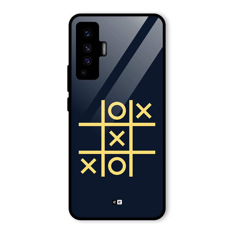XOXO Winner Glass Back Case for Vivo X50