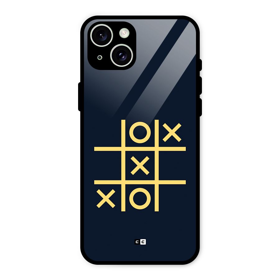 XOXO Winner Glass Back Case for iPhone 15 Plus