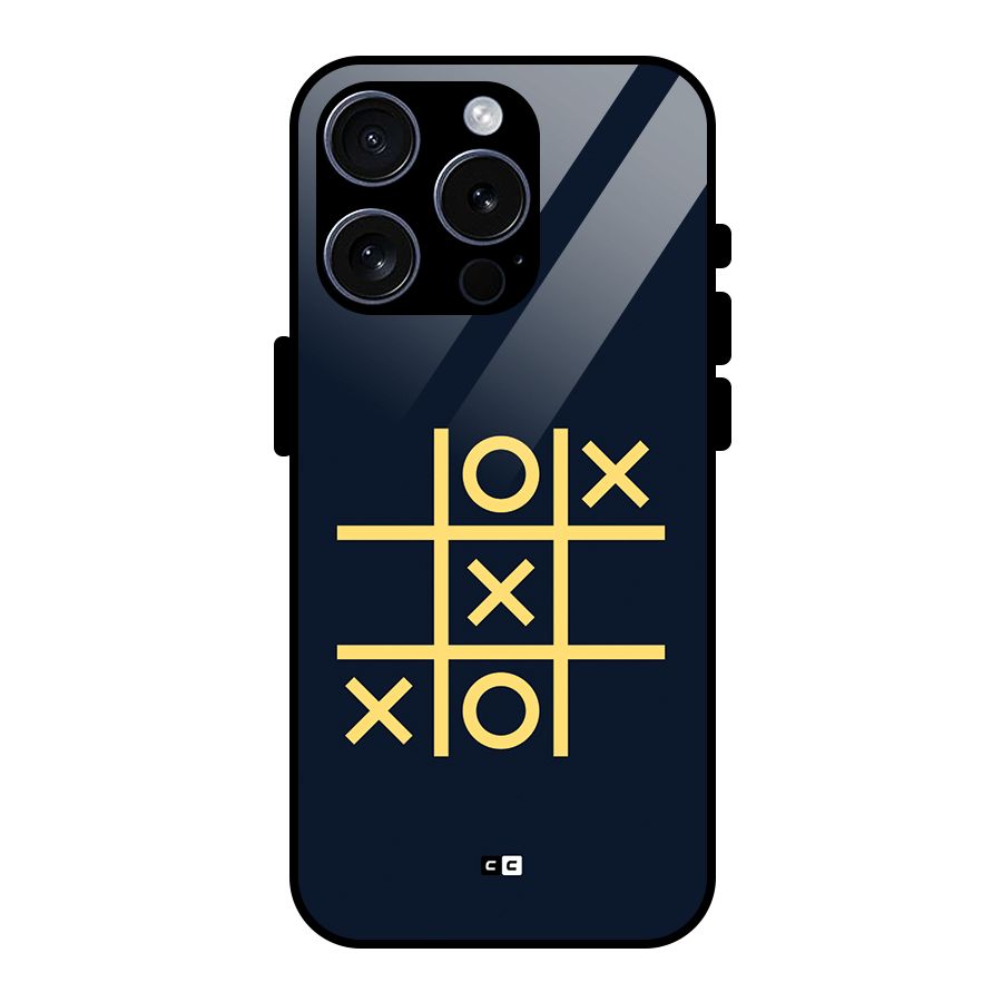 XOXO Winner Glass Back Case for iPhone 15 Pro
