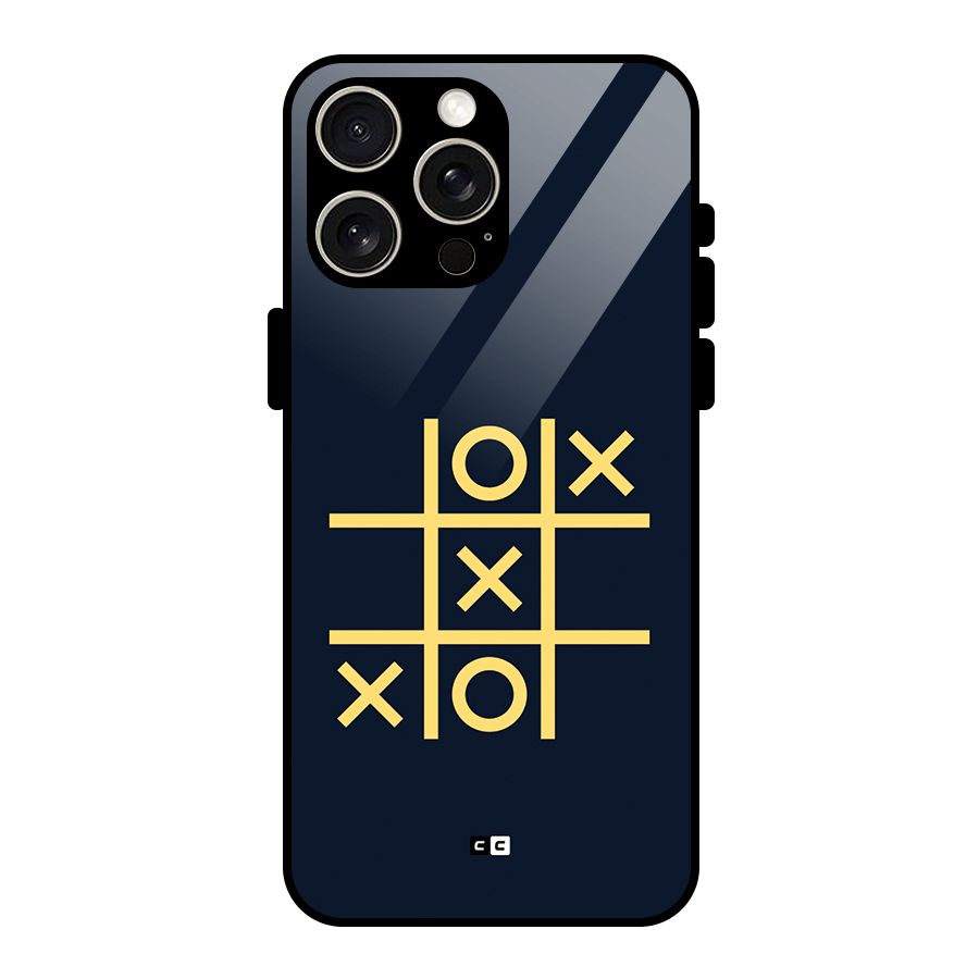 XOXO Winner Glass Back Case for iPhone 15 Pro Max