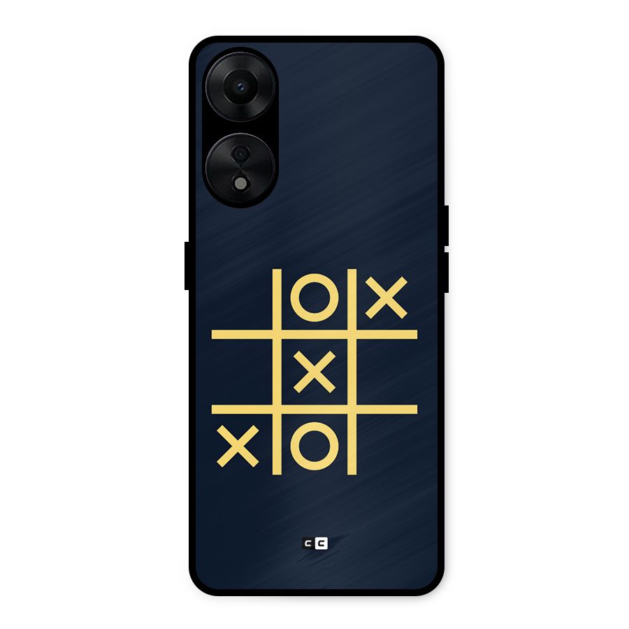 XOXO Winner Metal Back Case for Oppo A78 5G