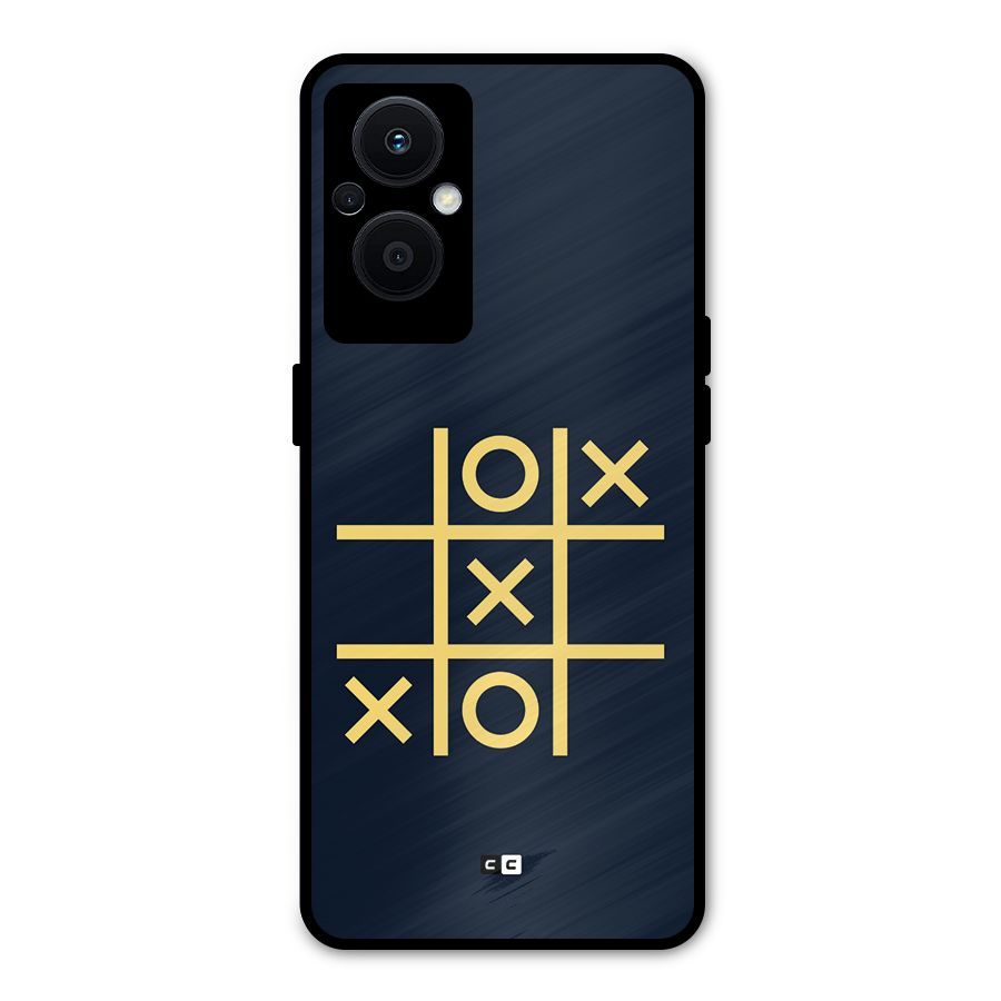 XOXO Winner Metal Back Case for Oppo F21 Pro 5G